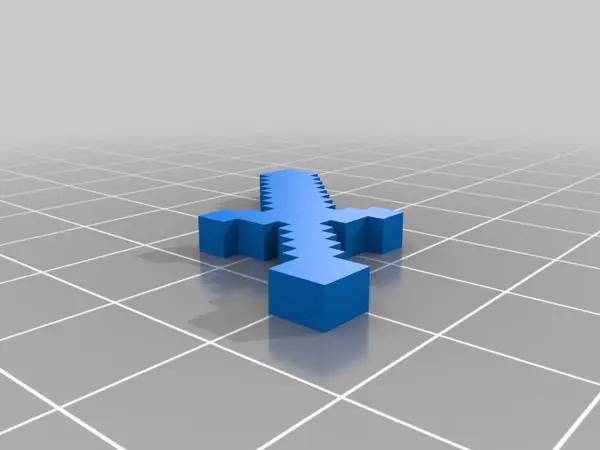 Minecraft sword for minecraft figures