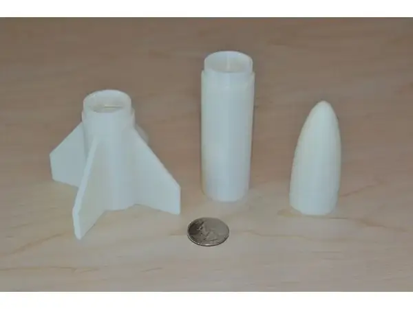 Model Rocket Toy