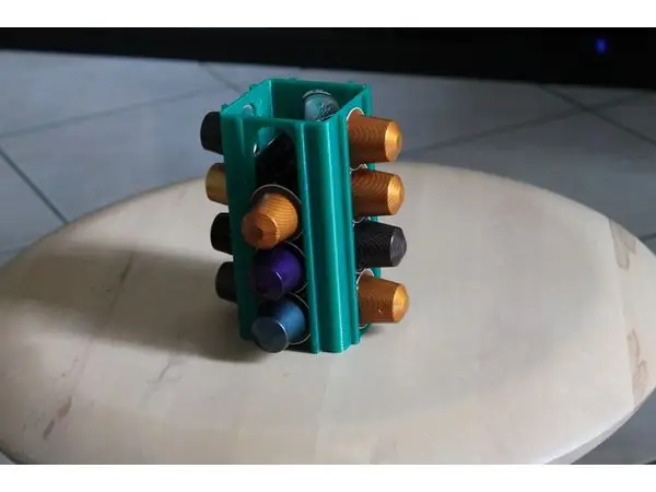 Nespresso coffee capsule organizer