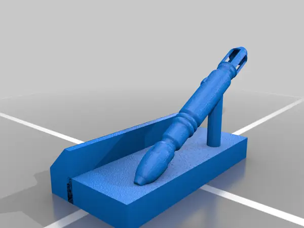 Sonic Screwdriver Business Card Holder With Removable Name Plate