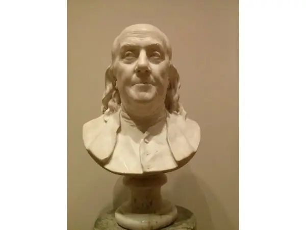 Bust of Benjamin Franklin