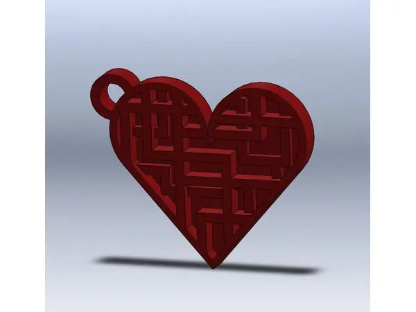 Heart Keychain