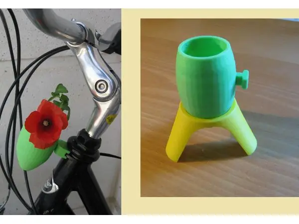Mini pot to bicycle and home