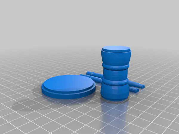 Gavel and Base