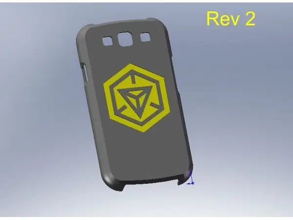 Galaxy s3 phone cover with Ingress  Logo