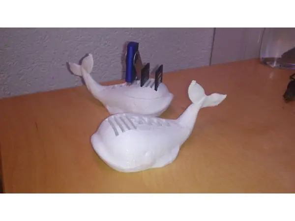 MobyStick - Whale USB and SD holder