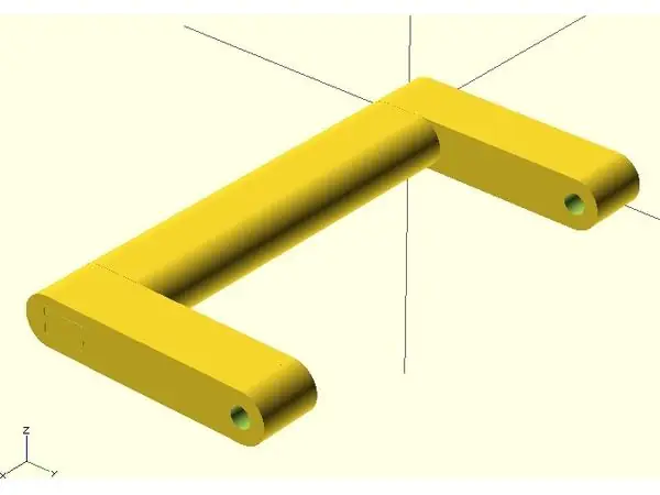 suitcase handle - for printrbot GO