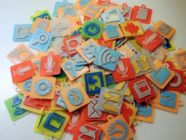 Android Icons Keychains