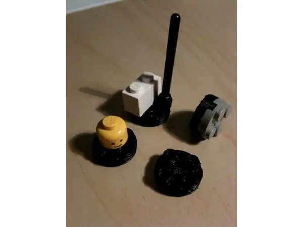 Lego Compatible Disc Buttons