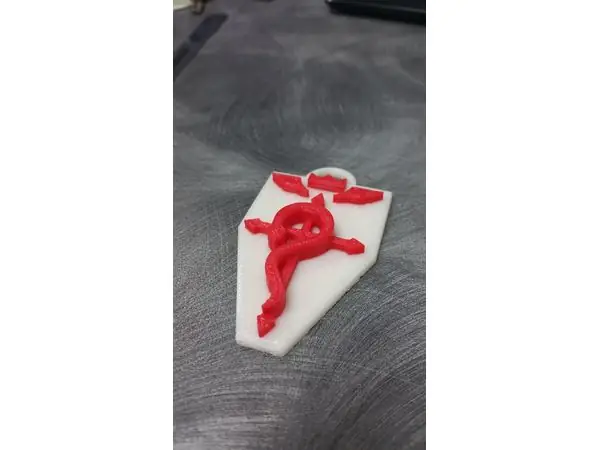 Fullmetal Alchemist logo keychain