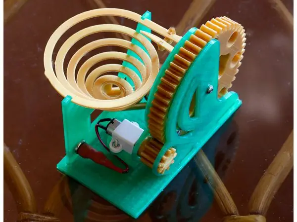 Motorised Marble Machine