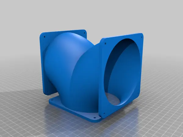 120mm Fan T manifold