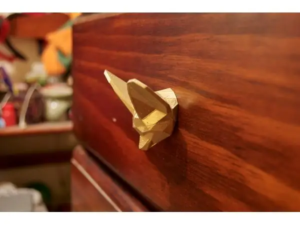 Fennec Fox Head Drawer/Cupboard Handle