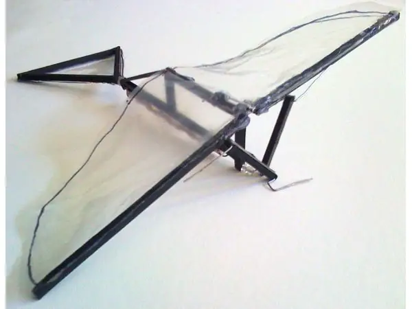 Ornithopter Frame (Rubber Band Powered)