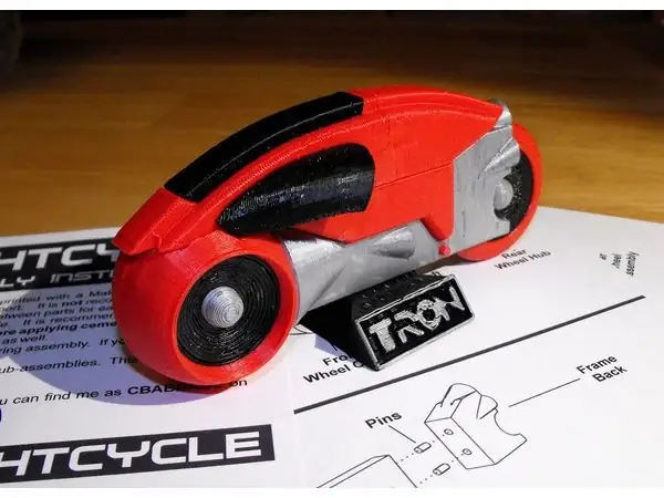 Lightcycle Model Kit