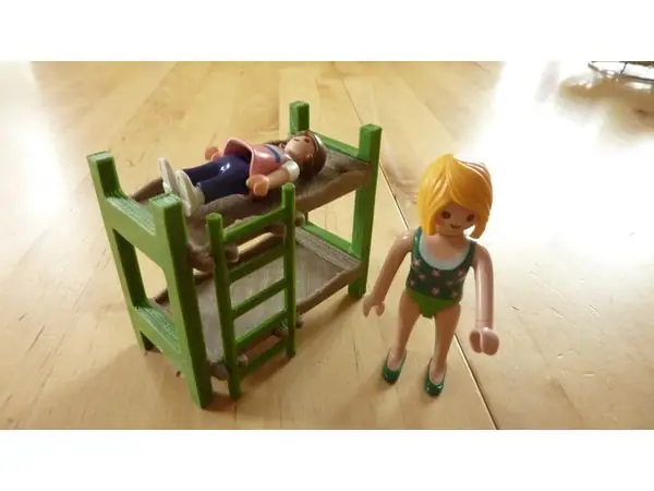 Playmobil Kinderbett, cot for child