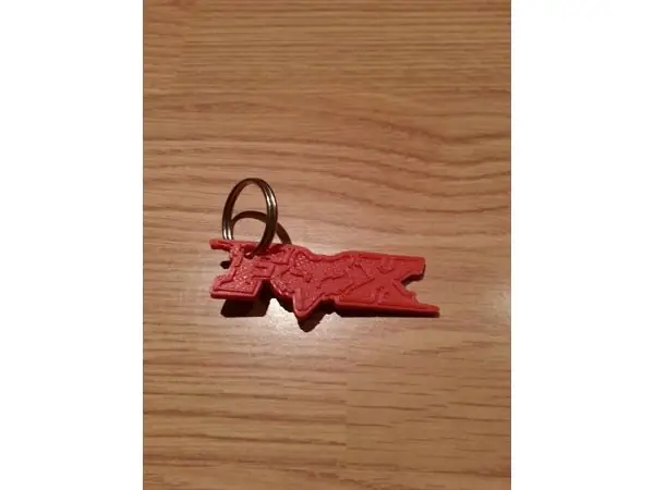 Fox Keychain