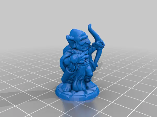 RPG Miniature - Goblin Archer