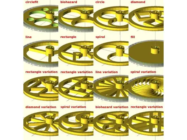Highly Configurable Wheel (One Wheel To Rule Them All)