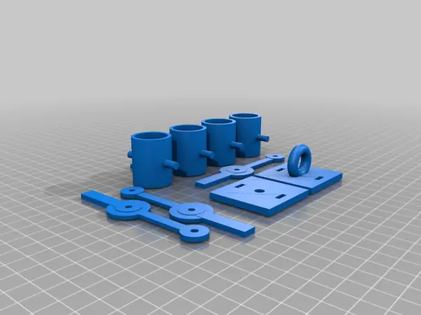 Manual Camera Dolly Arm for two 20mm pipes or dowelling