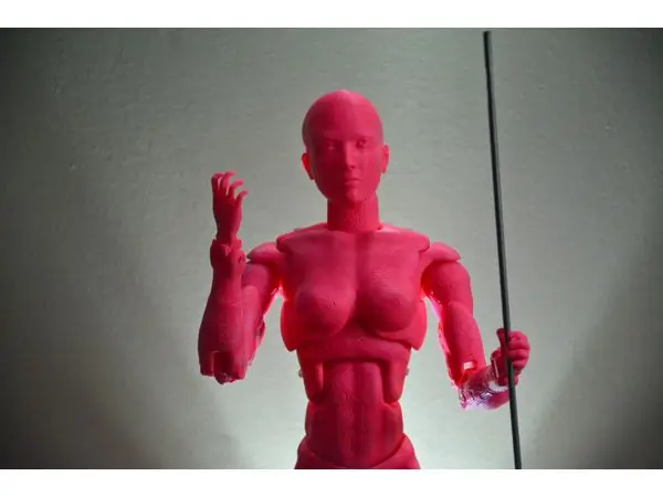 Female Action Figure 38 Points of Articulation