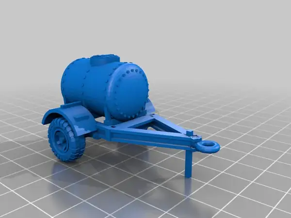 Water tank trailer model 1/56