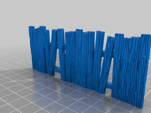Basic Wooden Fence