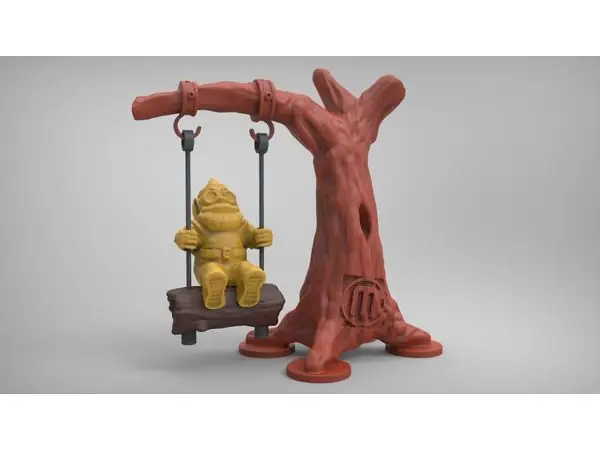 Gnome Tree Swing