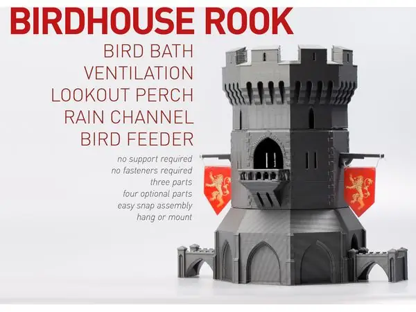 Birdhouse Rook, Castle Tower