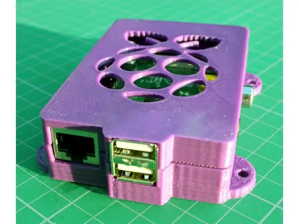 Raspberry Super-Pi case with mounting ears #30DoC Day 20