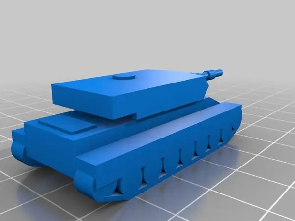 Small Leopard 2 tank
