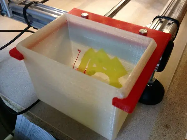 Filament garbage bin for K8200