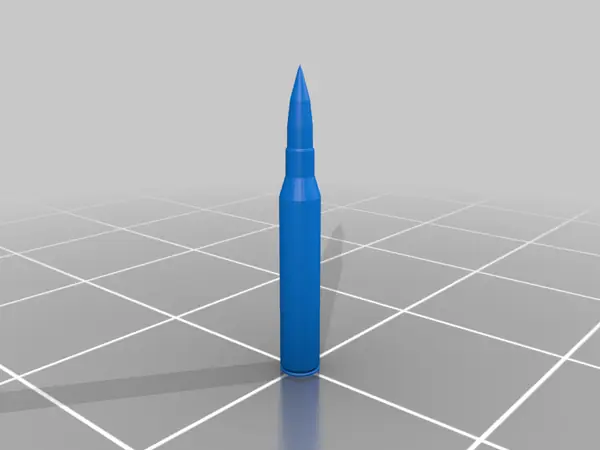 Threaded .50 Cal Bullet Case