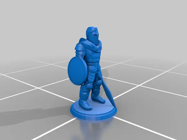 Crusader dnd Miniature