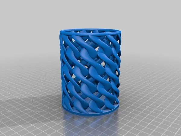 Spiral Pencil/Candle/Toothbrush Cup