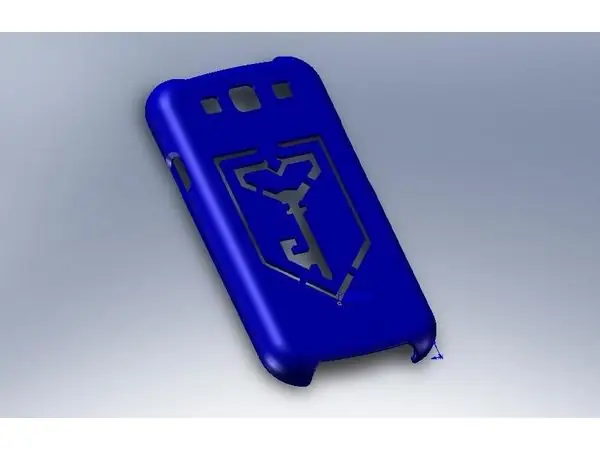 Galaxy s3 phone cover with Ingress Resistance Logo
