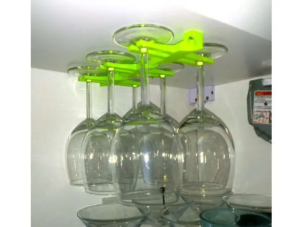 Wine glass holder