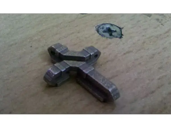 flat twist cross