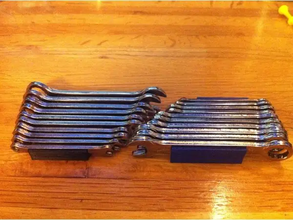 Wrench organizer