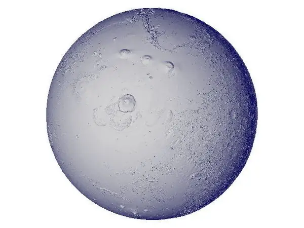 Mars 7x Globe in 2,000,000 Facets