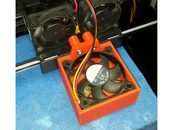 50 mm Heavy Duty Layer Fan duct - FLASHFORGE Creator X (MakerBot Replicator Dual, CTC and more)