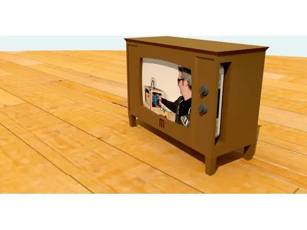 MakerbotTV TV Stand for iPhone