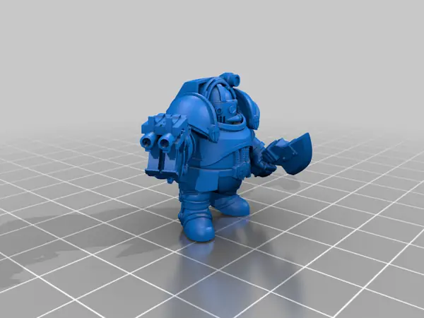 space dwarf exo-armor test models