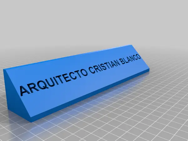 Desk Name Plate