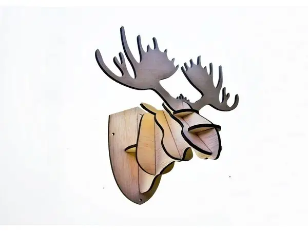 Moose Head Jewelry Stand