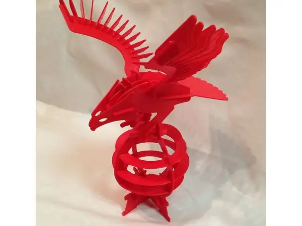 Printed - 3D Puzzle Eagle