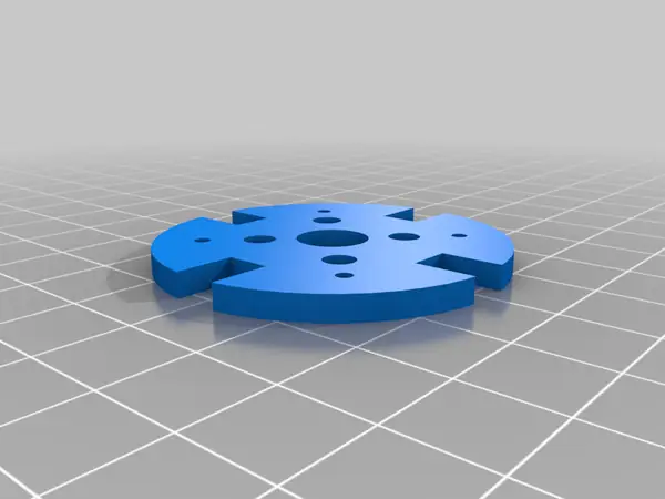 Customizable Circular Motor Mount