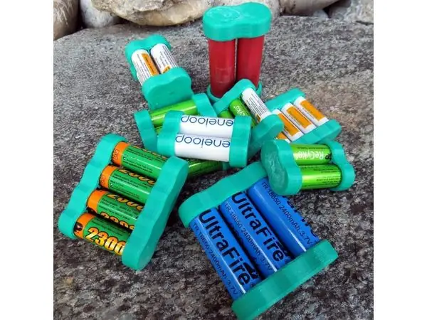 Battery caps for AA, AAA, 18650 and other cell types
