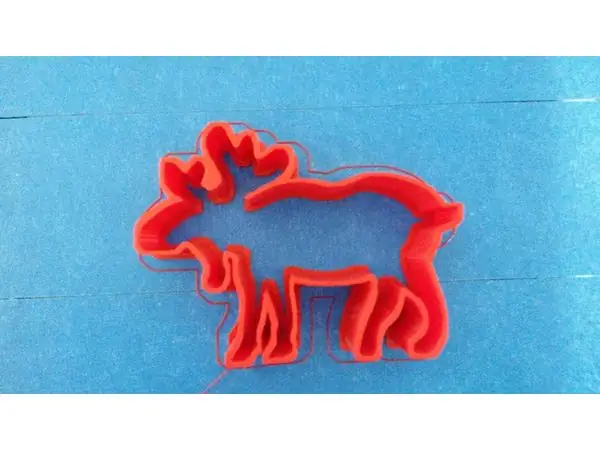 Moose Cookie Cutter