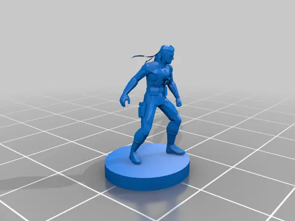 Solid Snake Amiibo